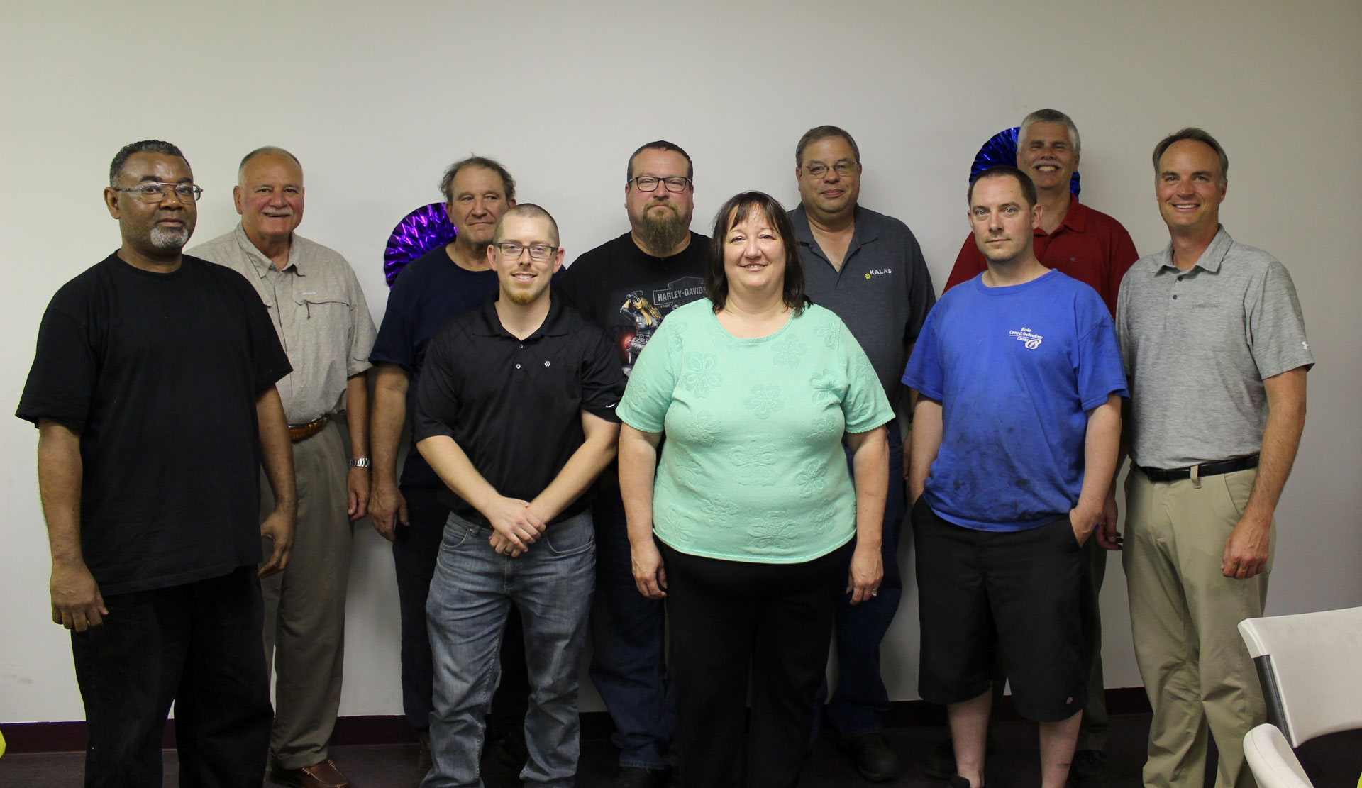 Summer 2018 Service Anniversary Honorees