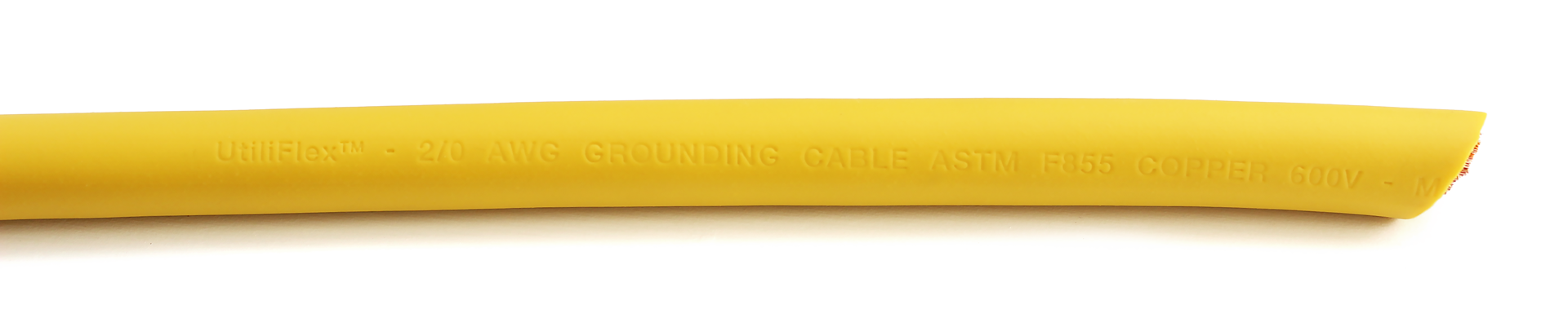 utiliflex-6.24-1920 Kalas TPE GROUNDING CABLE with yellow jacket and indent print